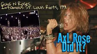 Guns N' Roses - Live in St. Louis 1991, Chaos & Riots