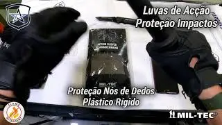 Luvas  Mil Tec Prote&ccedil;&atilde;o impactos Nomex