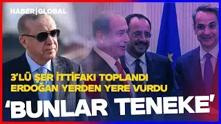 Şer İttifakı Toplandı! Erdoğan, İsrail-Yunan-Rum Üçlüsünü Yerden Yere Vurdu!