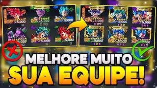 COMO MELHORAR SUAS EQUIPES DE MANEIRA SIMPLES E RÁPIDA! DICAS #1 (Dragon Ball Legends)