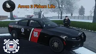 💗Gamer Girl Takes Down Suspect - Arma 3 Fishers Life - Commader of Coast Guard