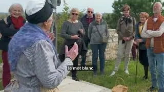 L'anecdote d'Eliane Lacroix sur la croix du village de Vallabrègues