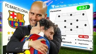 🔵🔴 MASTERING GUARDIOLA'S BARCELONA TACTICS FROM THE ICONIC 5-0 WIN VS REAL MADRID IN FC 25  🎮⚽✨