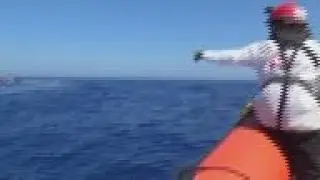 Vessel rescues migrants crossing Mediterranean Sea