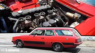 [+/- 5 MINUTOS] CARAVAN SS 1980 - VERMELHO BONANZA - PREPARA&Ccedil;&Atilde;O CLASSICA [ep2]