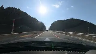 1057　5. 【車載】島根県鹿足郡津和野町直地→阿東生雲東分・緑資源幹線林道→大通峠【ロードスターRFの記録】2025/12/06-5
