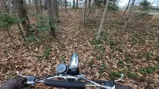 1974 Bultaco Alpina 350 Trail Run POV