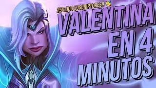 VALENTINA EN 4 MINUTOS 🚀Como usar a Valentina, Valentina Gu&iacute;a, tutorial - MOBILE LEGENDS ESPA&Ntilde;OL