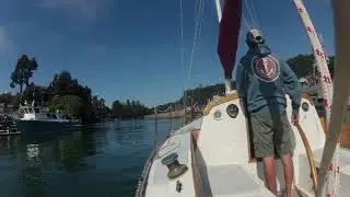 Entering Noyo Harbor Entrance