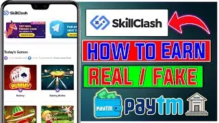 SKILLCLASH APP REAL OR FAKE IN TELUGU /How to get free diamonds/ How to earn money in skillclash
