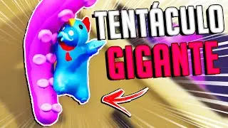 Cuidado com o Polvo GIGANTE no Gang Beasts