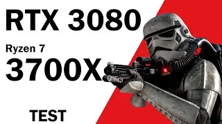 📊 RTX 3080 + Ryzen 7 3700X Star Wars Battlefront 2 Test | 1080p | 1440p | 2160p | High and Low