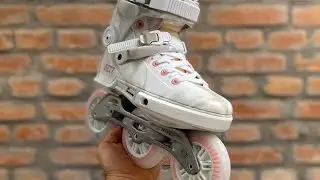 Patins Powerslide Next Marble Pink 100, saiba tudo