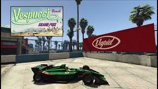 GTA V Motorsport - Realistic race tracks - VESPUCCI BEACH GRAND PRIX