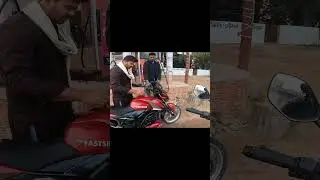 watch the full video. ফাপরের উপর ফাপর। তেল নেই বাইকে, বলে প্লাগে সমস্যা🤣 #shorts #motovlog