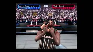 WWF Smackdown 2 - PS1 Gameplay  - Eddie Guerrero vs Mark Henry