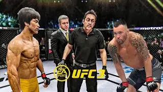 Bruce Lee vs Colby Covington   EA Sports UFC 3   Epic Fight 🔥🐲