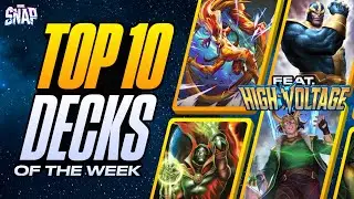 TOP 10 BEST DECKS IN MARVEL SNAP | Weekly Marvel Snap Meta Report #124