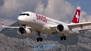 Swiss - Bombardier CSeries CS300 HB-JCA - Landing at Dubrovnik Airport LDDU/DBV