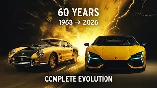 The INSANE Evolution of Lamborghini: From Tractors to 1000HP Hybrids (1963-2026)