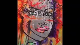 Fauve.                                                  Un tableau en structure 3D.  #art #painting