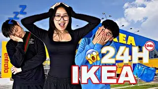 24 HORAS SIN SALIR DE IKEA😨 | jiialegarciia