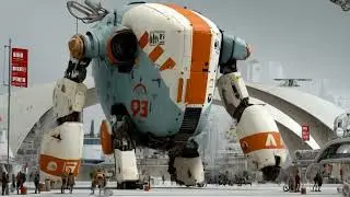 Kelly Boesch AI Art-Futuristic video