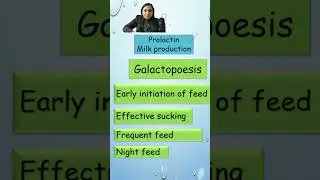 Reflexes in Breastfeeding in newborn - Prolactine reflex , OSCE, Spot Diagnosis  - Shorts