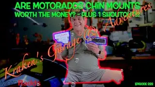 Are MotoRadd's Chin Mounts Worth The Money?  - Plus 1 Shoutout!?