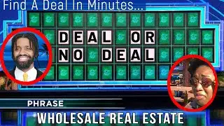 DEAL OR NO DEAL | Ep.6 | Find Deals Quickly | Wholesale Real Estate with The Bamboo Project