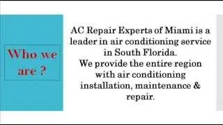 Best Air Conditioning Company Miami | AC Repair Experts Miami