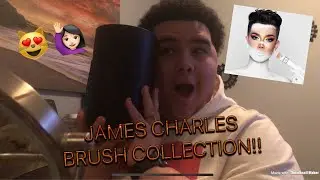 JAMES CHARLES BRUSH COLLECTION!!! | Keighley Vazquez