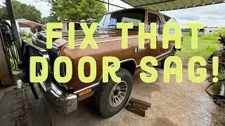 Ramcharger Revival: Fixing Any Old Door Hinge at Home #mopar #dodge #ramcharger