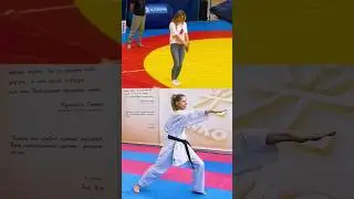 Эволюция от детского сада к чёрному поясу #karate #martialarts #piatsko #karategirl #空手道 #молодец