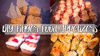 DIY BABYSHOWER APPETIZER IDEAS | 5 FINGER FOOD IDEAS FOR PARTIES | PARTY FINGER FOOD RECIPES 2020