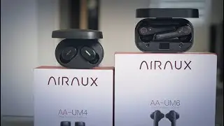 BlitzWolf AirAux AA-UM6 vs UM4 Earphones/Unboxing/Hands on/Review/Sound quality/cheap Airpods 2?