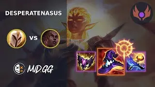 MID.GG: [ DesperateNasus ] Kayle BOT vs Mel | EUW MASTER | LOL Season 2025