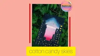 Easy drawing Cotton Candy Skies || Menggambar Cotton Candy Skies || Titi Crayon - Elaystuh Play