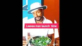 His lunch is famous as the leaf man of India