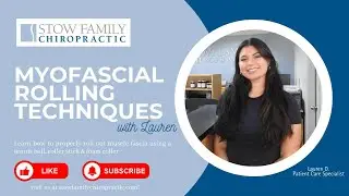 Myofascial Rolling Techniques Using a TENNIS BALL at Stow Family Chiropractic