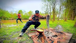 PESCA Y FRITANGA en este LUGAR INCREÍBLE 