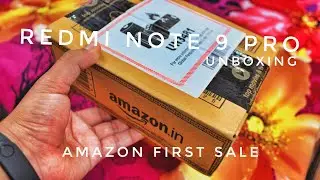 Redmi Note 9 Pro GLACIER WHITE Unboxing | Amazon Sale Unit Rs.12998/-