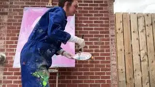 Relaxing watch- stunning ballet dancer painting by  professional artist -20 mins