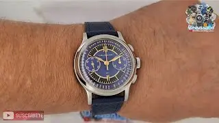 Reloj Furlan Marri Flyback Chronograph,Caballero,Modelo 3199A,Cal. AMT5100,SW500,Cuerda Manual.