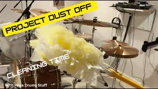 It&rsquo;s Dust Off Time! Cleaning the Pearl Masters Maple Complete 9-Piece Drum Kit with Papa Drums Stuff