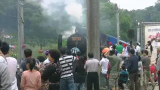 [老檒&MoMo的DV日記]舊山線復駛首班車~勝興離站
