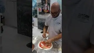 True authentic Italian pizza by the chef Michele Pascarella
