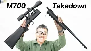 [簡単 分解・組立 実演] タナカワークス M700 テイクダウン ガスボルトアクション | 持ち運び便利なスナイパーライフル レビュー