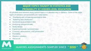 An Introduction To Statistics By Professional Statistics Assignment Help Expert