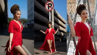 Accra High Street Natural Light Photoshoot, Behind the Scenes